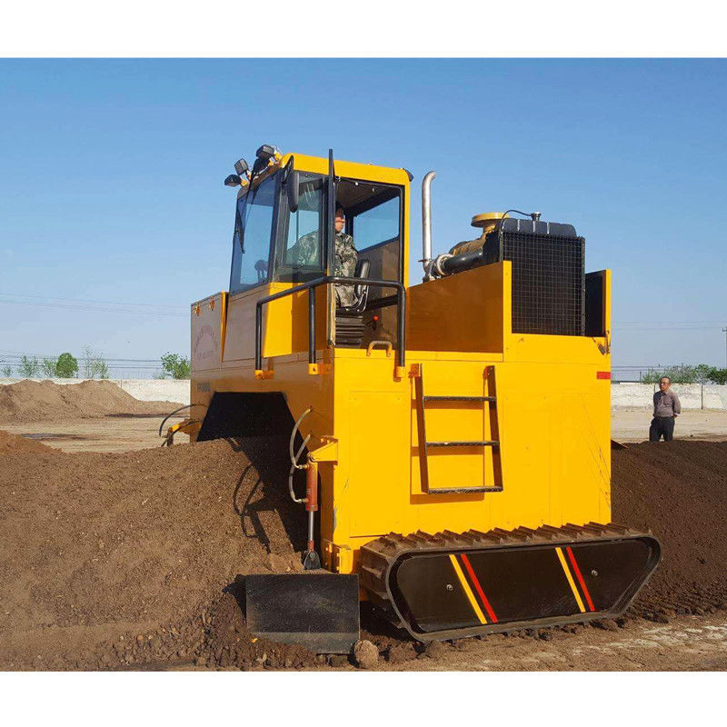 500-700 tipo de Turner Fermentation Compost Equipment Crawler de la hilera de M3/H