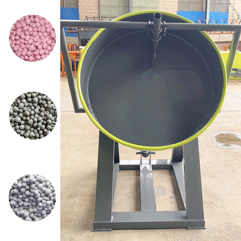 Cadena de producción orgánica del fertilizante de las pelotillas de la bola redonda con el granulador del disco