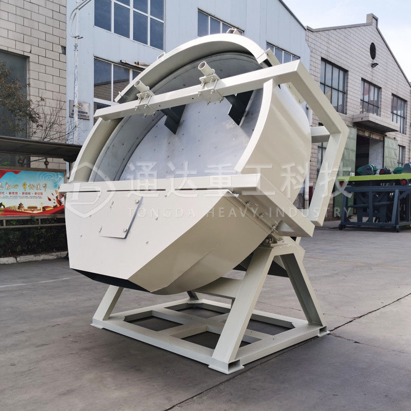 Máquina granulante de disco de alta productividad para la fabricación de fertilizantes orgánicos 5 toneladas/h
