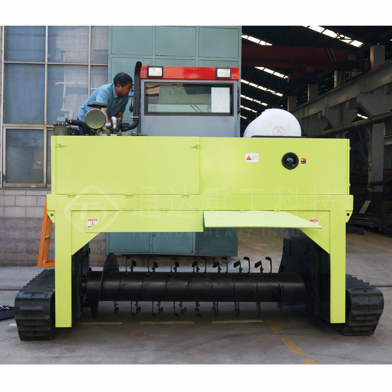 Máquina de transformación automática de compost para estiércol orgánico