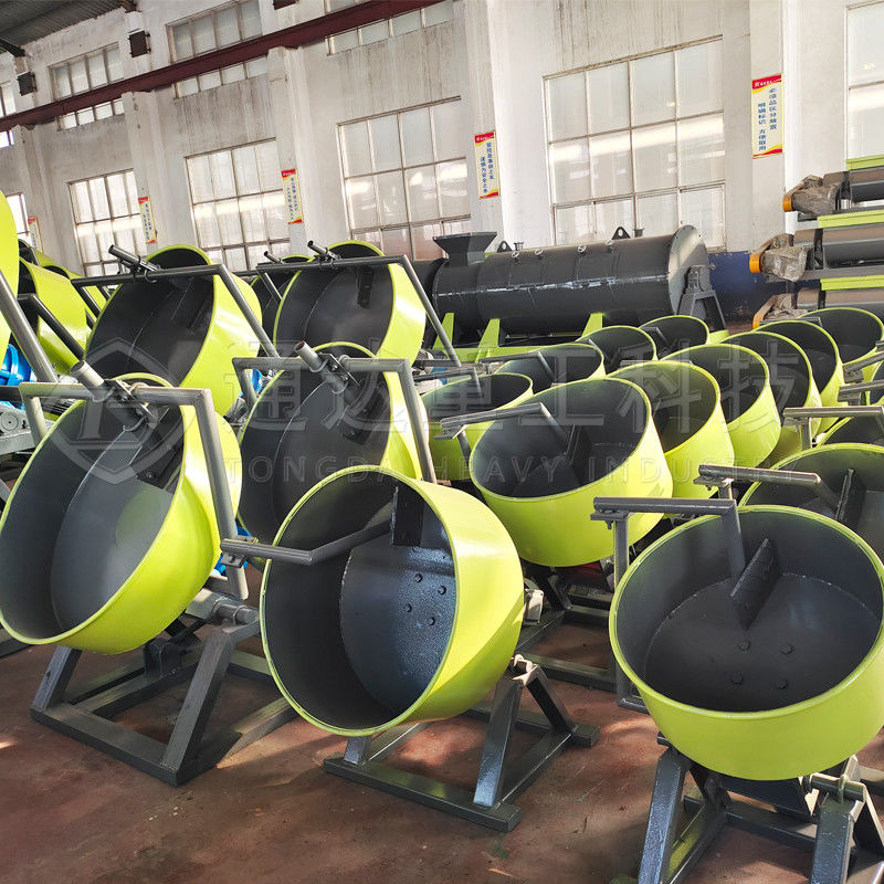 Máquina granulante de disco de fertilizante orgánico de tipo húmedo para pollo