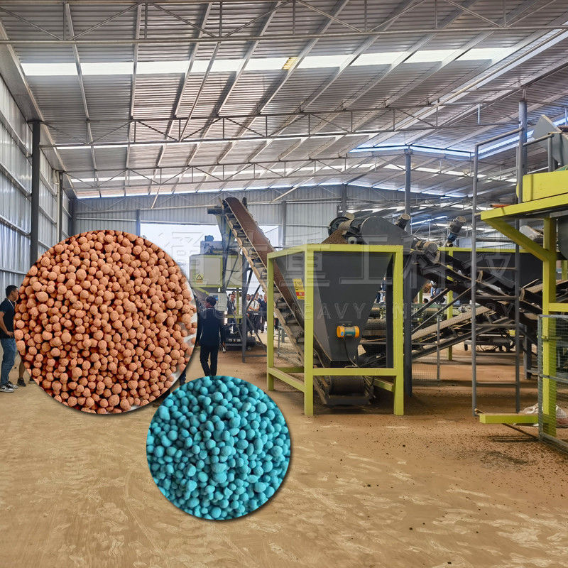 Máquina de compostaje personalizada para residuos de estiércol de pollo a la línea de producción de fertilizantes orgánicos