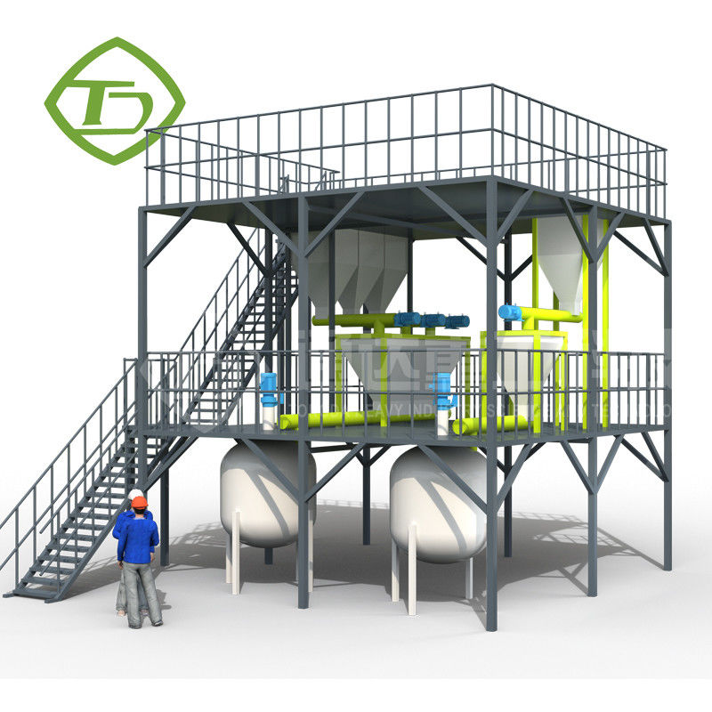 Máquina de producción de fertilizantes orgánicos líquidos de biomasa Línea de producción de fertilizantes solubles en agua de ácido húmico