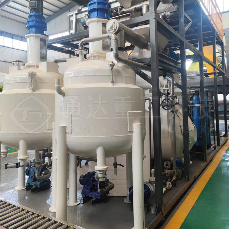 Máquina de fertilizantes líquidos de 3-5 toneladas/h Línea de producción de fertilizantes solubles en agua
