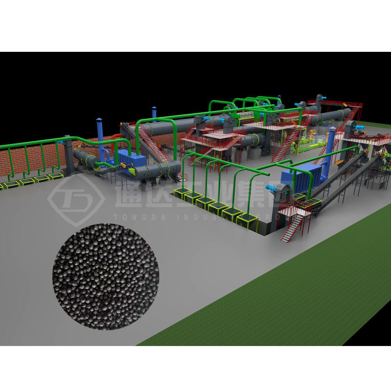 Línea de producción de pellets de fertilizantes orgánicos para la máquina de pellets de estiércol de pollo
