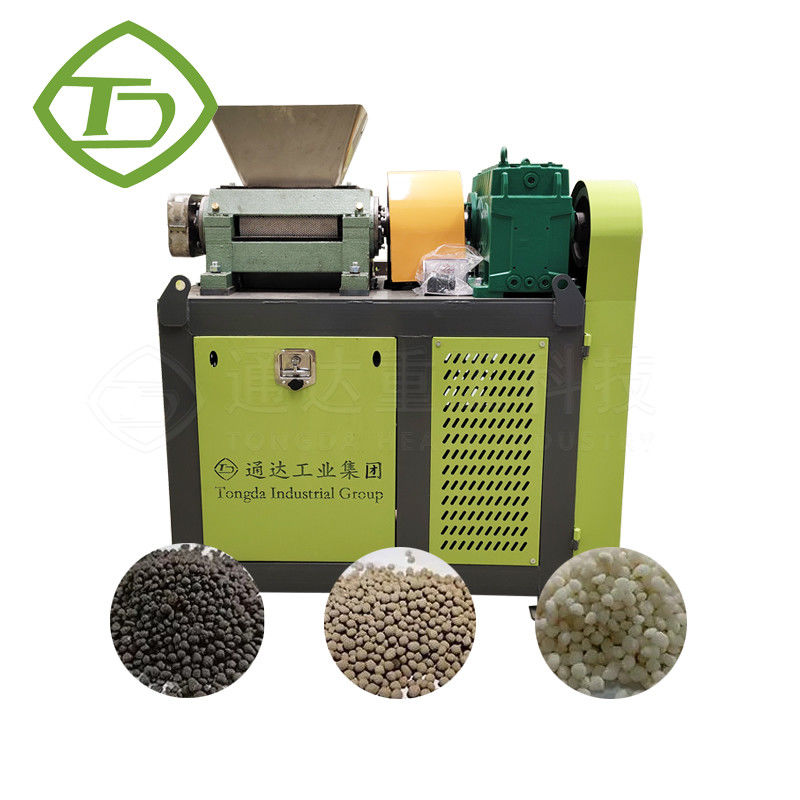 Granulador de prensas de doble rodillo Prensas de rodillos compactas Hidruro de urea NPK Granulador de fertilizantes compuestos de 5 mm
