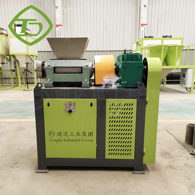 Granulador de prensas de doble rodillo Prensas de rodillos compactas Hidruro de urea NPK Granulador de fertilizantes compuestos de 5 mm