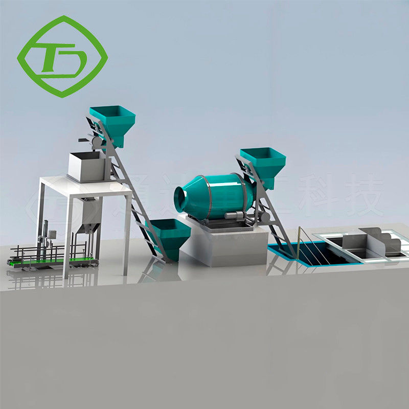 Máquina de mezcla de fertilizantes Bb para mezclas a granel de fertilizantes compuestos con mayor eficiencia 10 t/h NPK