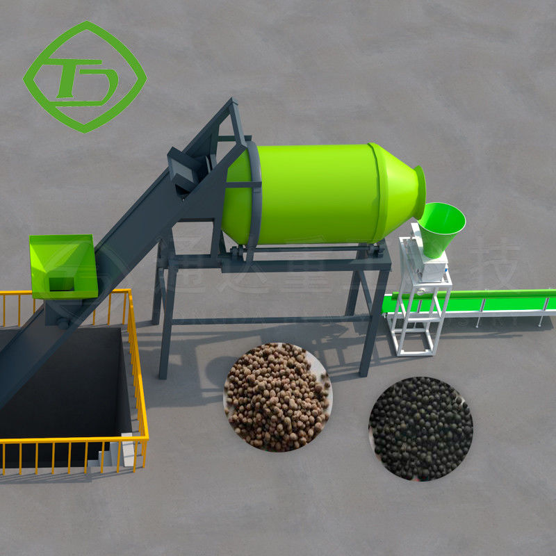Máquina de mezcla de fertilizantes Bb para mezclas a granel de fertilizantes compuestos con mayor eficiencia 10 t/h NPK