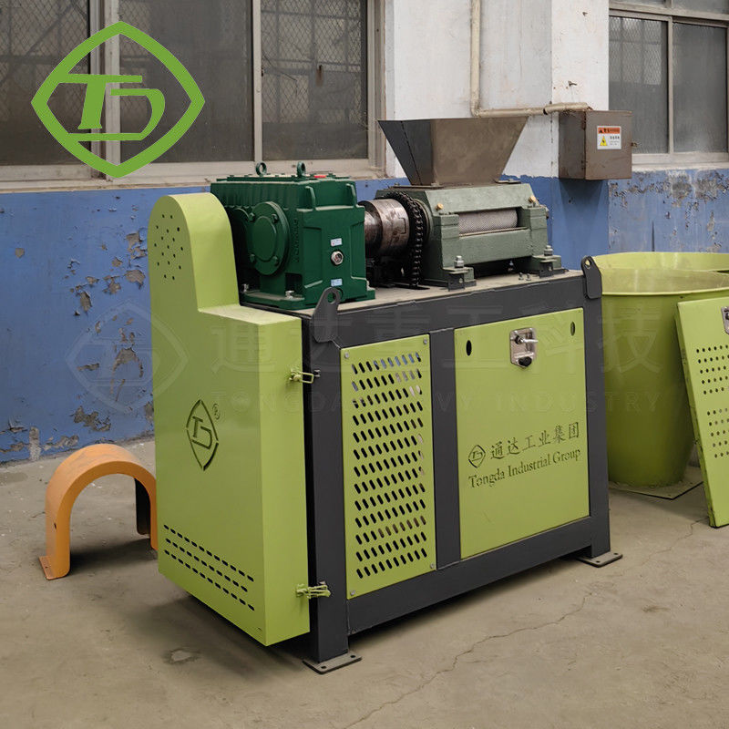 2000 kg/hora Máquina de extrusión de granulador de extrusión para la fabricación de pellets de rodillos dobles